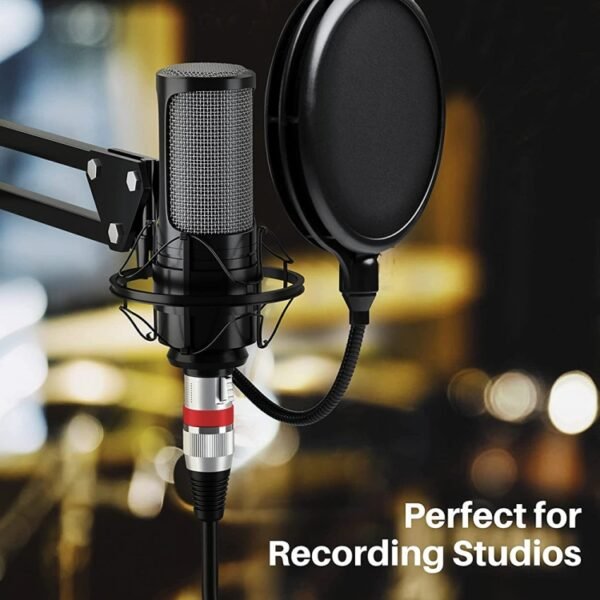 1m 3-Pin XLR Male to XLR Female MIC Shielded Cable Microphone Audio... - Image 5