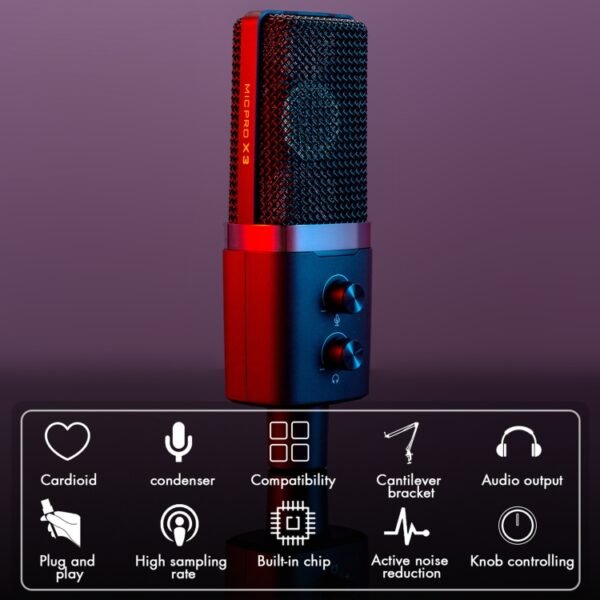 Yanmai X3 USB Recording Microphone Kit - Image 5