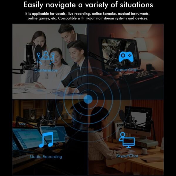 Yanmai X3 USB Recording Microphone Kit - Image 8