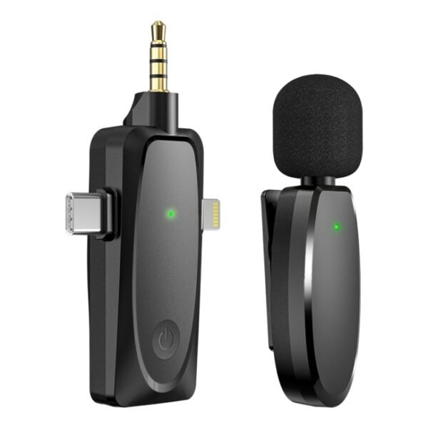 AP003 Mini Smart Noise Reduction Wireless Lavalier Microphone...