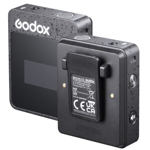 Godox MoveLink II M2 Wireless Lavalier Microphone System with 2 Tra... - Image 8