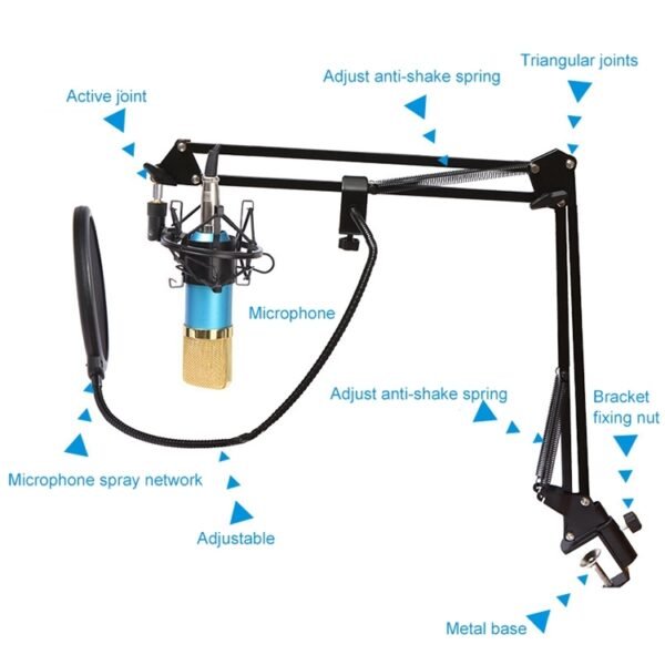BM-800 Network K-Song Dedicated High-end Metal Shock Mount Micropho... - Image 4