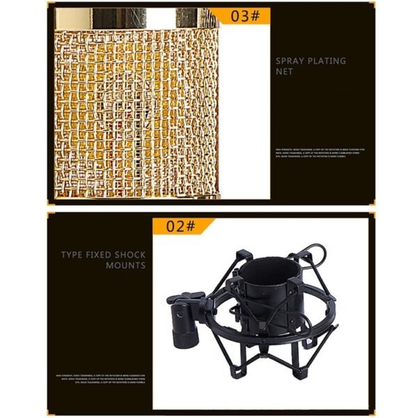 BM-800 Network K-Song Dedicated High-end Metal Shock Mount Micropho... - Image 7