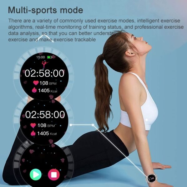 1.09 inch IPS Color Screen IP67 Waterproof Smart Watch, Support Sle... - Image 5