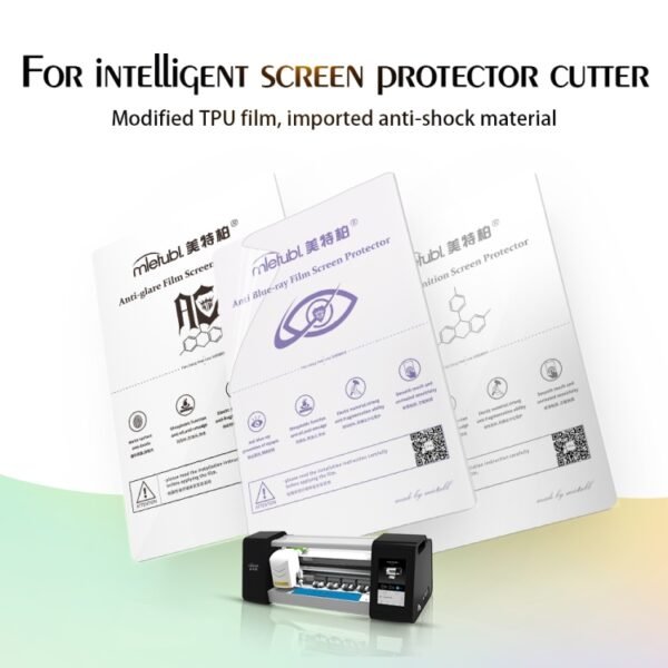 50 PCS 12 x 18cm Phone Anti Blue-ray TPU Soft Hydrogel Film Supplies for Intelligent Protector Cutter - Image 2
