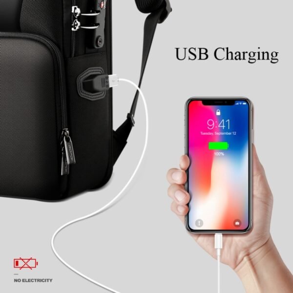 Bopai 61-02511 Business Travel Breathable Waterproof Anti-theft Man...