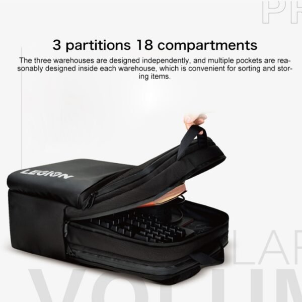 Lenovo LEGION P1 Multi-function Backpack Shoulders Bag for 15.6 inc... - Image 7