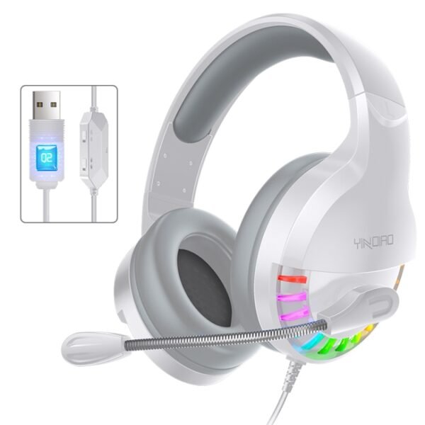 YINDIAO Q2 Head-mounted Wired Gaming Headset with Microphone, Versi... - Image 12