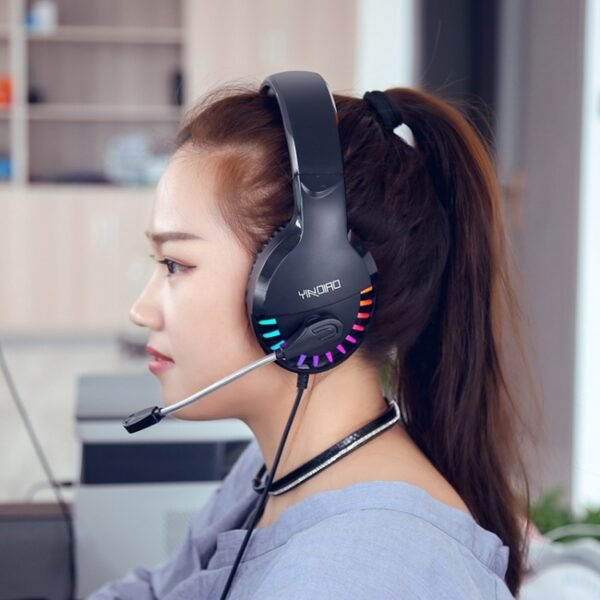 YINDIAO Q2 Head-mounted Wired Gaming Headset with Microphone, Versi... - Image 11