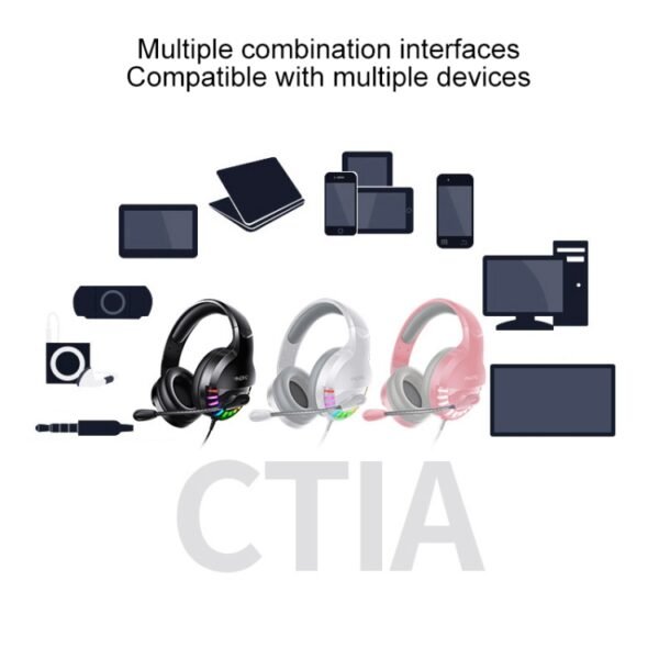 YINDIAO Q2 Head-mounted Wired Gaming Headset with Microphone, Versi... - Image 10