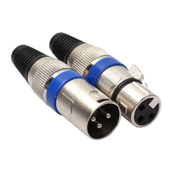 10 Pairs XLR Plug Male + Female Jack Mic Jack Plug Socket Connector - Image 3
