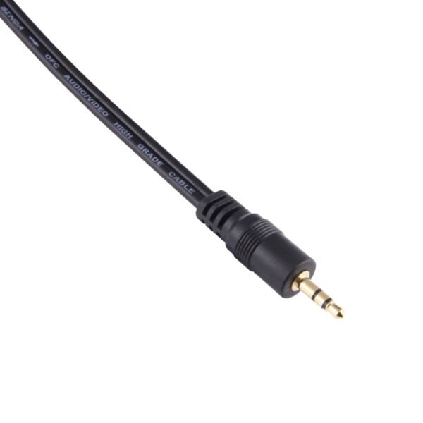 30cm Metal Head 3.5mm Male to 3 Pin XLR CANNON Male Audio Connector Adapter Cable - Image 4