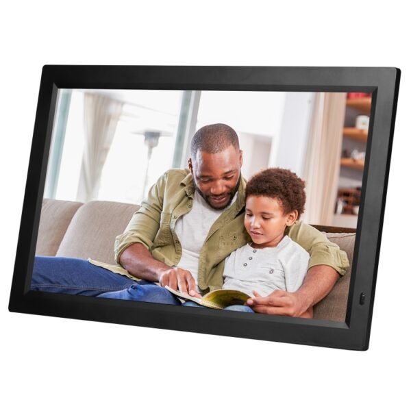 21.5 inch LED Display Digital Photo Frame with Holder & Remote Cont...