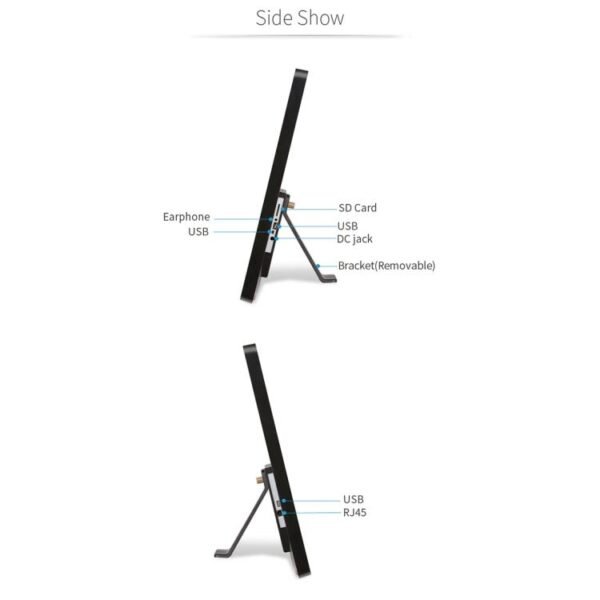 HSD3201 32 inch LCD Display Digital Photo Frame, 4GB+32GB, RK3576S Octa Core, Android 14 - Image 9