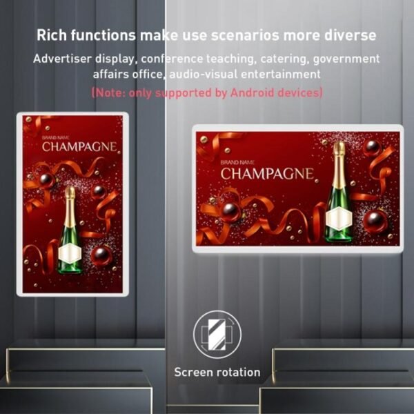 HSD2495T 24 inch IPS Display Advertising Machine Android 14 RK3576S 4GB+32GB, RK3576S 4GB+32GB - Image 8