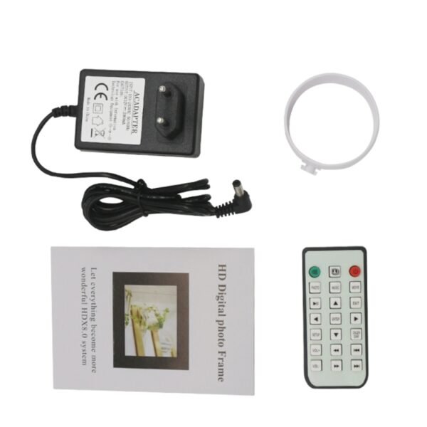 17.0 inch LED Display Digital Photo Frame with Holder / Remote Cont... - Image 9