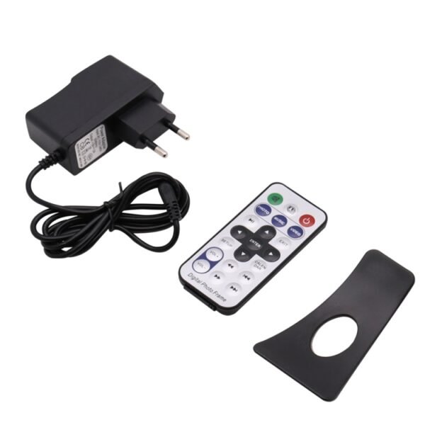 AC 100-240V 8 inch TFT Screen Digital Photo Frame with Holder & Rem... - Image 6