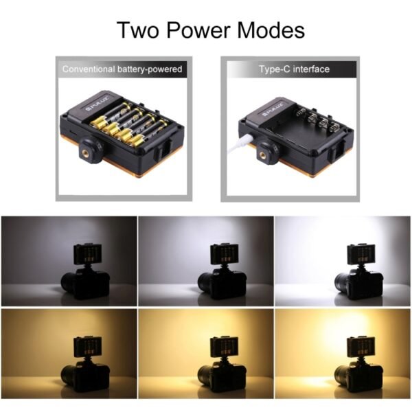 PULUZ Live Broadcast Smartphone Video Light Vlogger Kits with LED L...