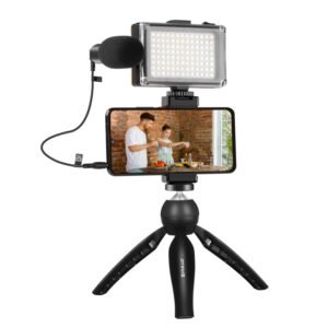 PULUZ Live Broadcast Smartphone Video Light Vlogger Kits with Micro...