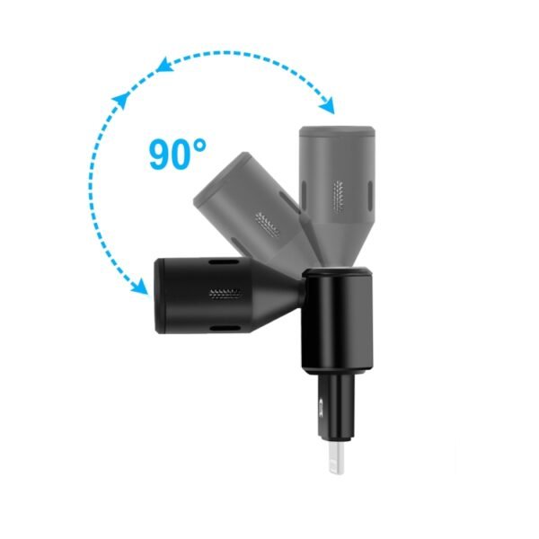 PULUZ 8PIN Jack Mobile Phone Omnidirectional Condenser Adjustable M...