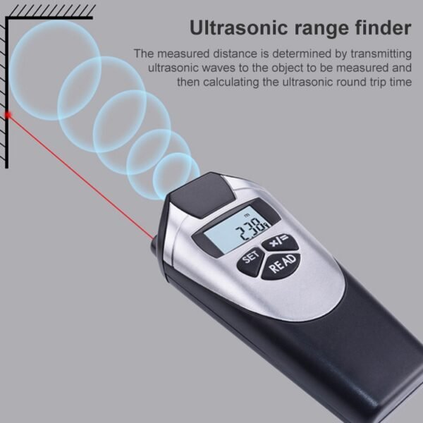 Ultrasonic Distance Measurer Laser Point (2-60 feet) - Image 6