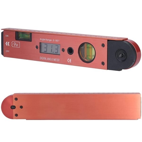 Digital LCD Display Angle Meter with Spirit Level - Image 3