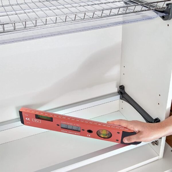 Digital LCD Display Angle Meter with Spirit Level - Image 5