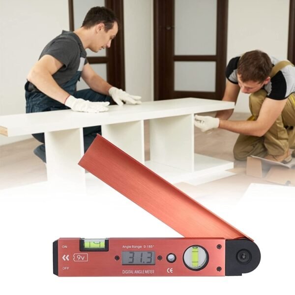 Digital LCD Display Angle Meter with Spirit Level - Image 6