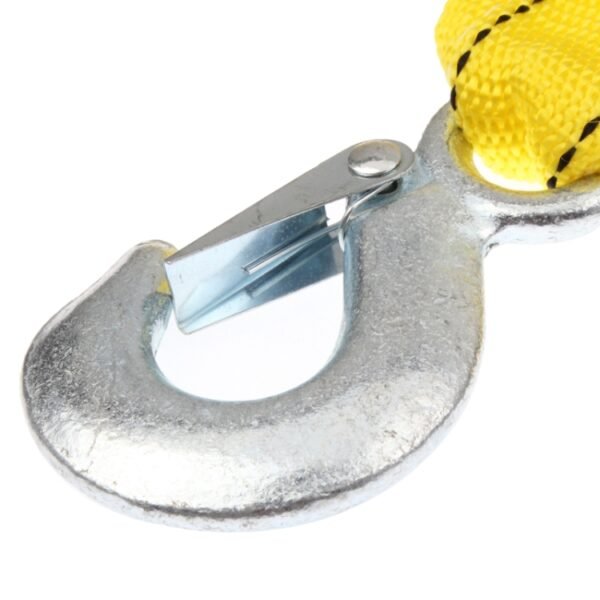 5 Tons Vehicle Towing Cable Rope, Length: 4m(Yellow) - Image 4