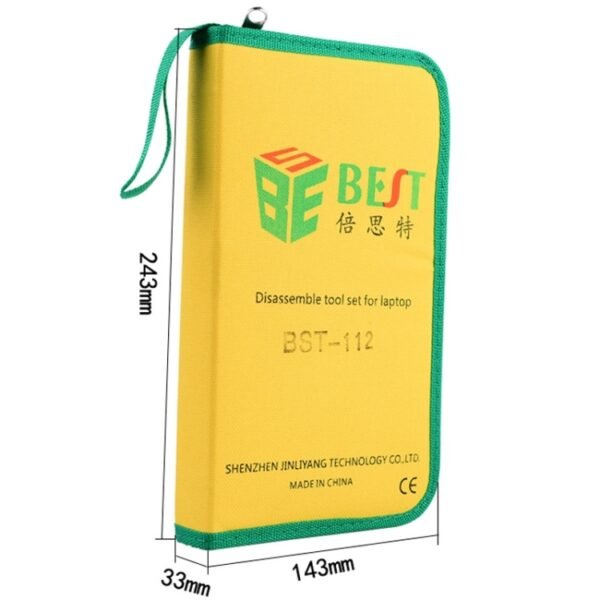 BEST BST-112 22 in 1 Profession Multi-purpose Repair Tool Set for Mobile Phone / Laptop Computer