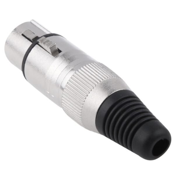 3 Pin XLR Female Plug Microphone Connector Adapter - Image 3