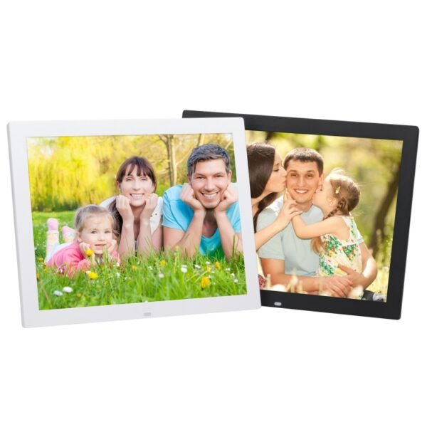 14 inch HD LED Screen Digital Photo Frame with Holder & Remote Control, Allwinner, Alarm Clock / MP3 / MP4 / Movie Player, 14.0 inch, 14 inch/Allwinner - Image 2