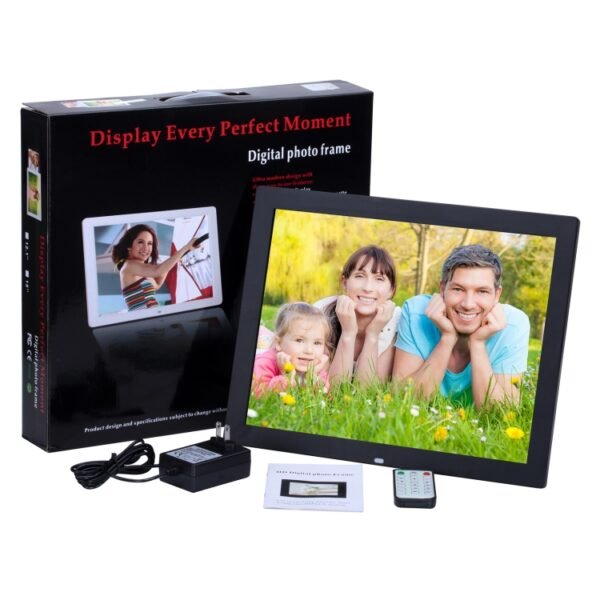 14 inch HD LED Screen Digital Photo Frame with Holder & Remote Control, Allwinner, Alarm Clock / MP3 / MP4 / Movie Player, 14.0 inch, 14 inch/Allwinner - Image 7