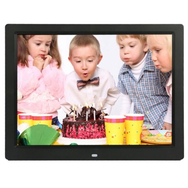 14 inch LED Display Multi-media Digital Photo Frame with Holder & Music & Movie Player, Support USB / SD / MS / MMC Card Input - Image 2