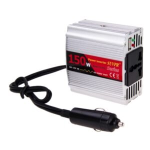 SUVPR DY-8102 150W DC 12V to AC 220V Car Power Inverter with 500mA USB Port & Universal Power Socket, 150W DC 12V to AC 220V