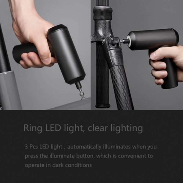 Original Xiaomi Mijia Cordless Rechargeable Screwdriver With 12 PCS  S2 Screw Bits