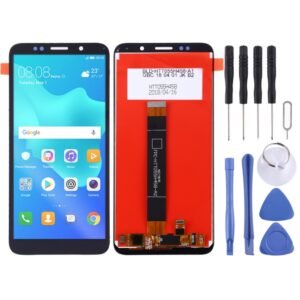 LCD Screen and Digitizer Full Assembly for Huawei Y5 Prime (2018)...
