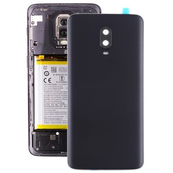 For OnePlus 6T Original Battery Back Cover with Camera Lens...
