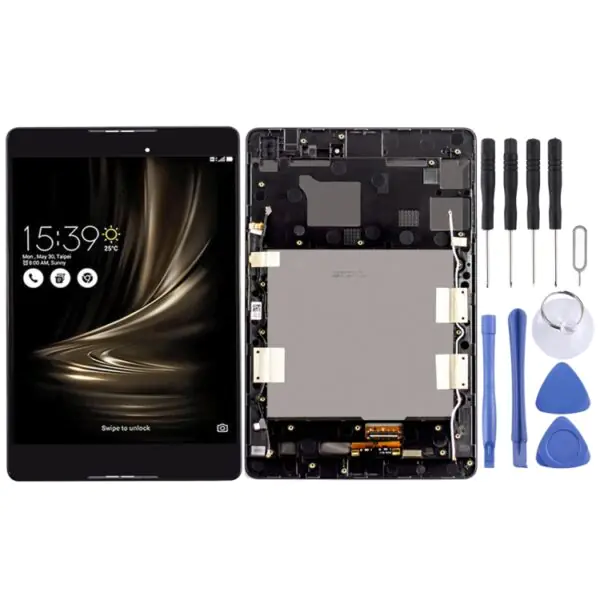 LCD Screen and Digitizer Full Assembly with Frame for Asus Zenpad 3...