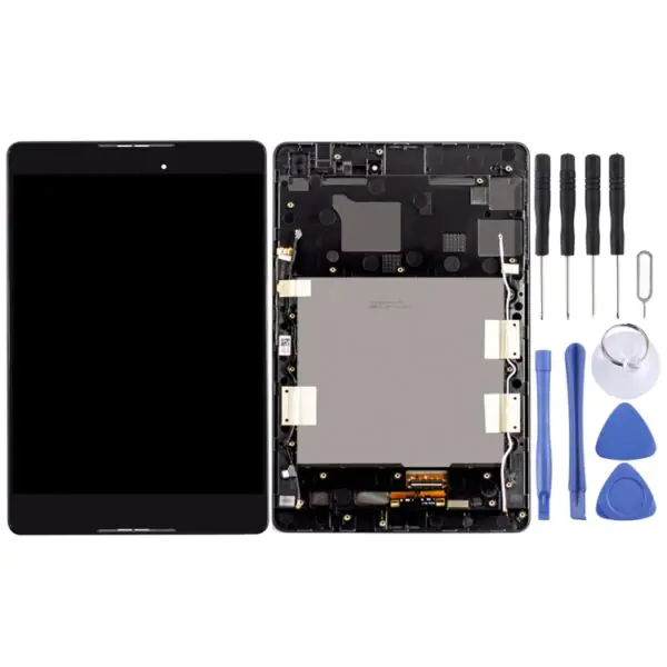 LCD Screen and Digitizer Full Assembly with Frame for Asus Zenpad 3...