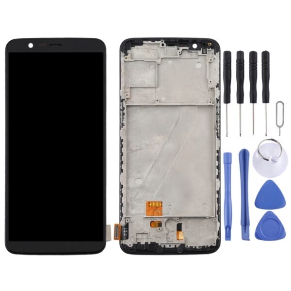 For OnePlus 5T A5010 TFT Material LCD Screen and Digitizer Full Ass...