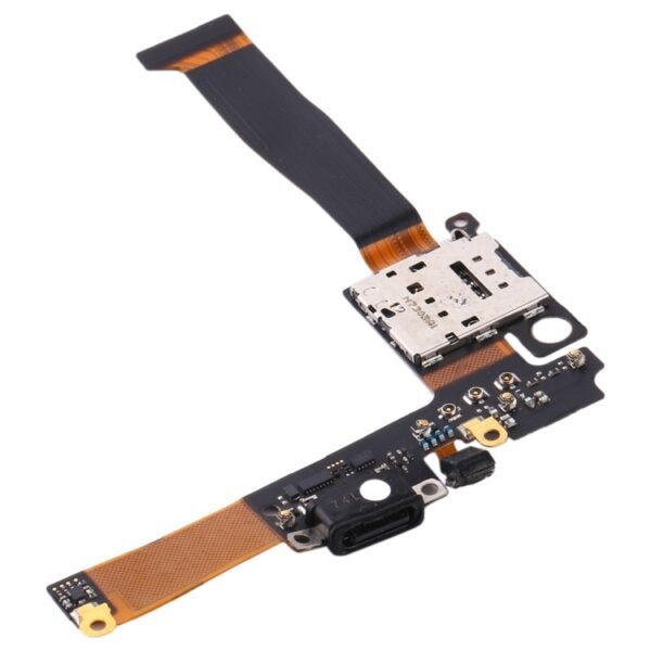 Charging Port Flex Cable with SIM Card Holder Socket For Nokia 8 Sirocco - Image 2