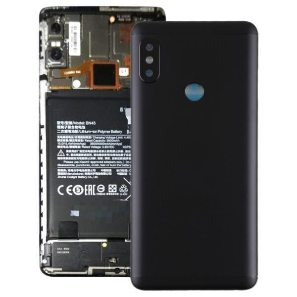 Back Cover with Camera Lens & Side Keys for Xiaomi Redmi Note 5...