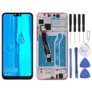 LCD Screen and Digitizer Full Assembly with Frame for Huawei Y9 (2019), For Huawei Y9 (2019)