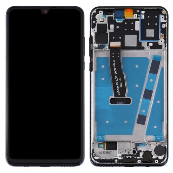 LCD Screen and Digitizer Full Assembly with Frame for Huawei P30 Li... - Image 3