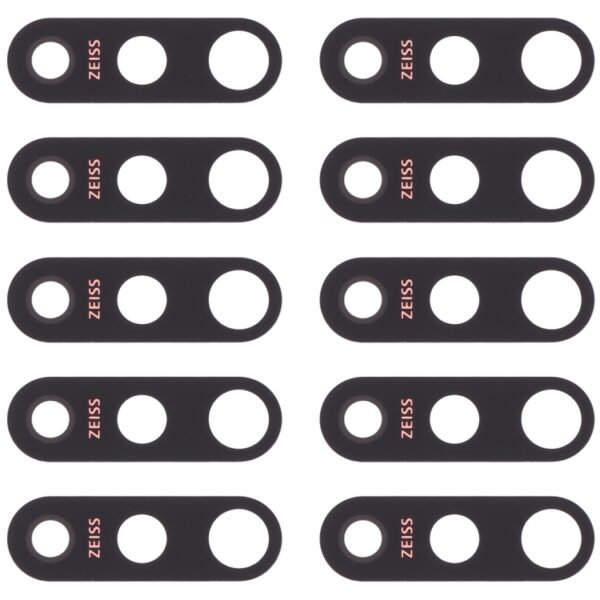 10 PCS Back Camera Lens for Nokia X71 / 8.1 Plus / TA-1167 / TA-1188