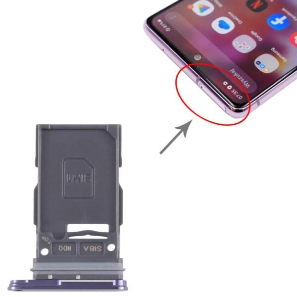 For Samsung Galaxy S24 SM-S921B Original SIM Card Tray, For Samsung Galaxy S24(Original,Single card) - Image 4