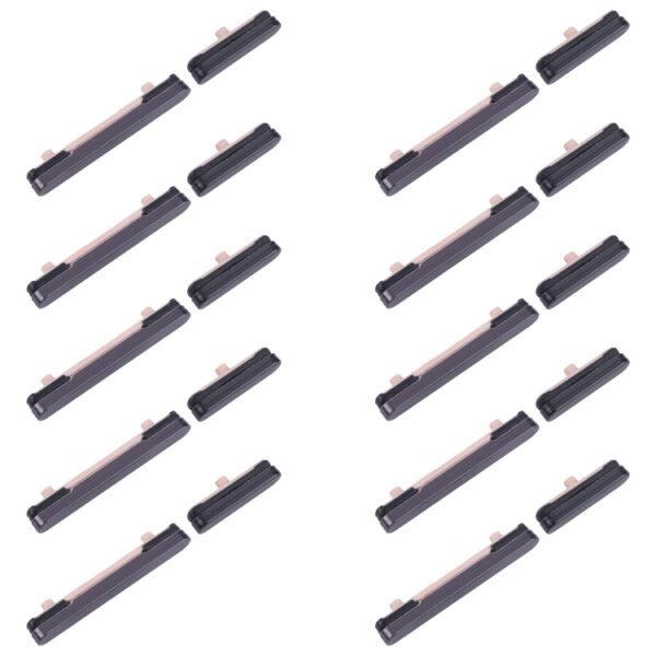 For Samsung Galaxy S24 SM-S921B 10pcs Original Power Button and Volume Control Button, For Samsung Galaxy S24