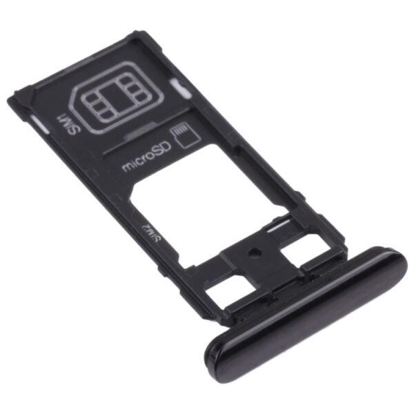 SIM Card Tray + SIM Card Tray / Micro SD Card Tray for Sony Xperia 1 / Xperia XZ4, For Sony Xperia 1 / Xperia XZ4 (Dual Card) - Image 2