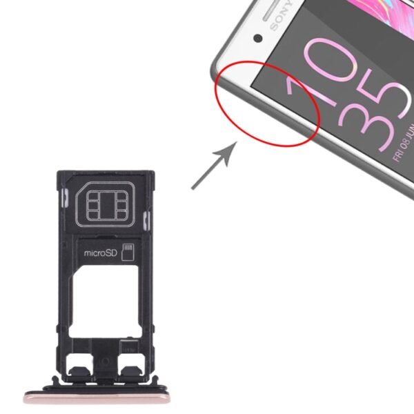 SIM Card Tray + Micro SD Card Tray for Sony Xperia X Performance... - Image 4